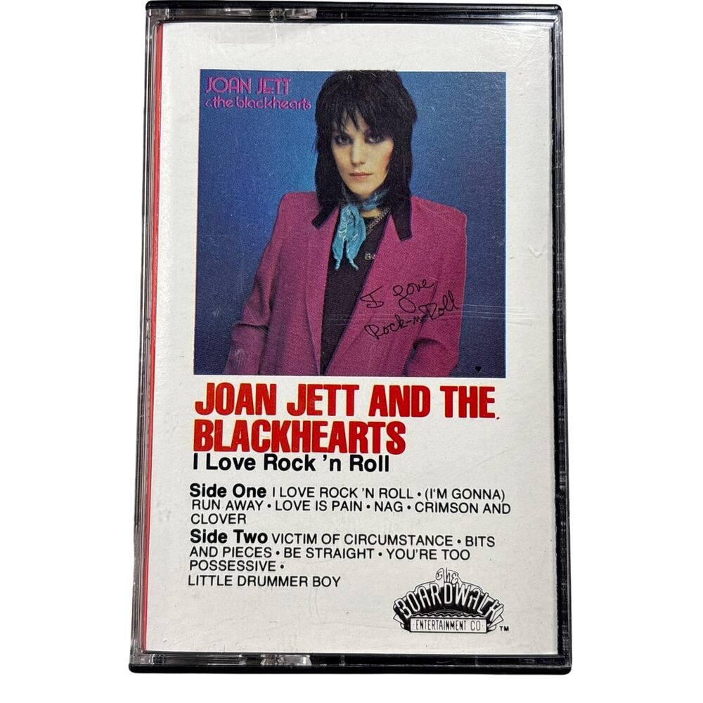 Joan Jett and the Blackhearts – I Love Rock ’N Roll Vintage Cassette Tape 1981